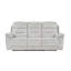 Ensemble 2 pièces: canapé et causeuse inclinables, beige-130239258