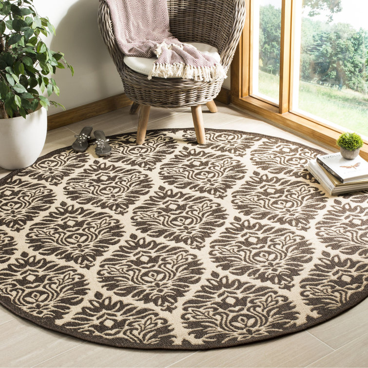 Emmanuel 100 Performance Ikat Indoor/Outdoor Area Rug