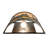 Jakema Steel Flush Mounted Sconce