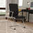 Nahlia Vinyl Seat Reception Chair with Metal Frame-413760876