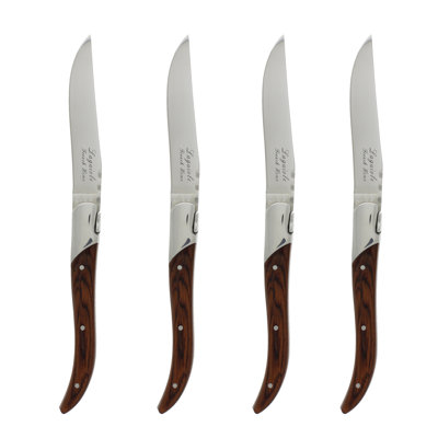 French Home Laguiole Connoisseur Rosewood Steak Knives