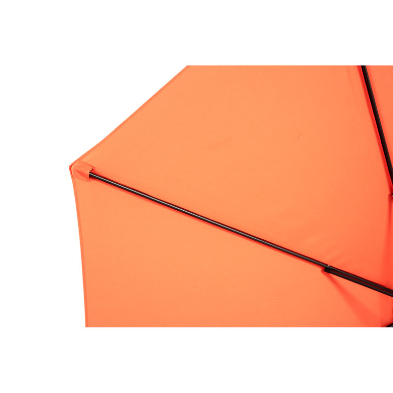 Parasol de piscine 10 pieds orange - Hydrofuge et ombragé pour une construction propre et durable