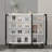 White Aluminum Shoe Storage