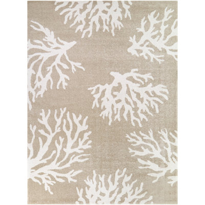Tapis brun clair Almaguer