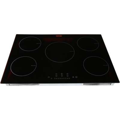 Electric Cooktop, 5 Burners, 30'' Induction Stove Top, Built-in Magnetic Cooktop