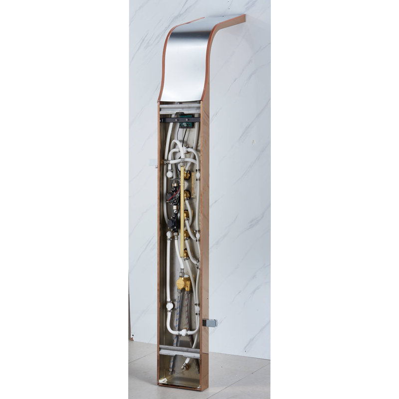 59'' Shower Panel with Fixed Shower Head