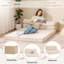 Canapé-lit pliant, canapé-lit convertible avec matelas pliable Pilow, canapé-lit 2 en 1 escamotable, fauteuil portatif, canapé-lit pliant et confortable, salon, chambre à coucher, grand, beige-1001385960-1000862722