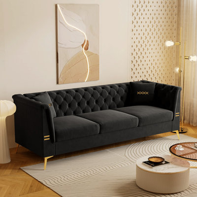FX-P83-BK4 (SOFA WITH 2 PILLOWS) Same As W576S00217/FX-P83-BK3