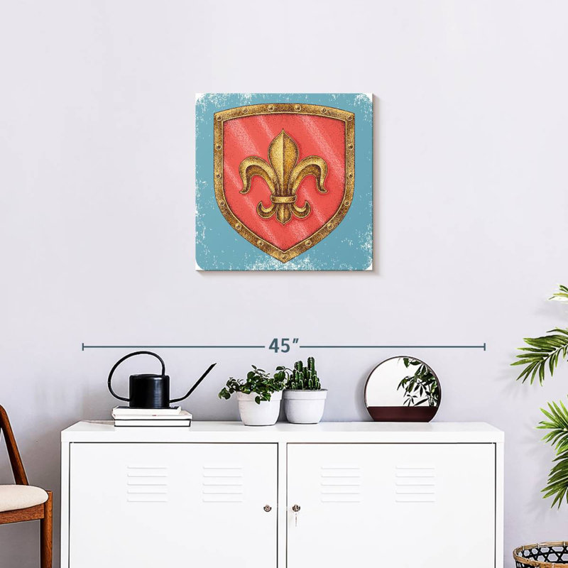 Mait Fleur De Lis Shield