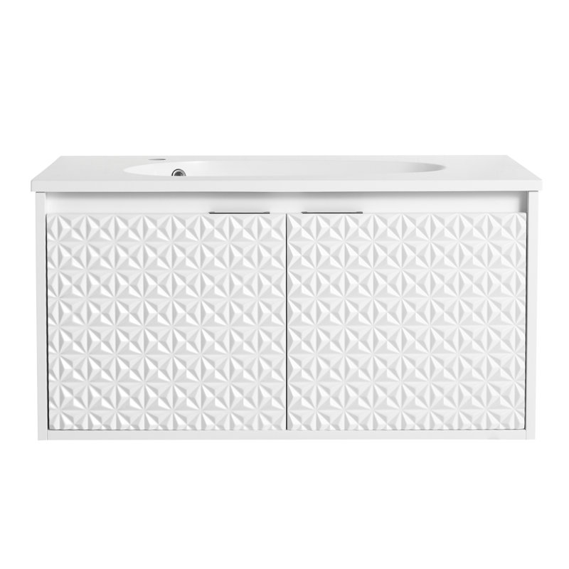 Brigands 35.8'' Single Bathroom Vanity with Top
