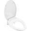 Siège de bidet manuel allongé