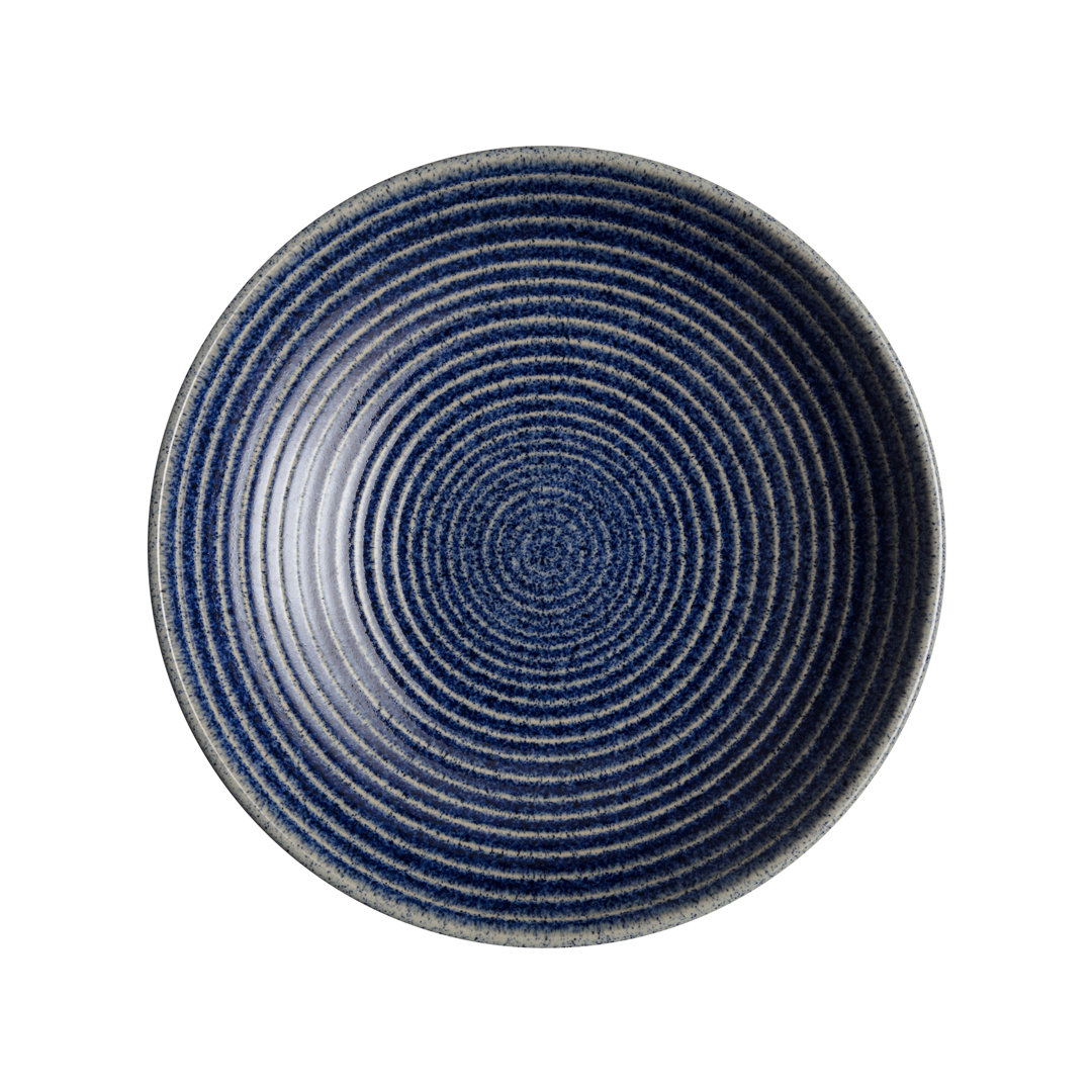 Denby Studio Blue Cobalt Medium Ridged Bowl Denby 