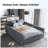 Coss U Shaped Modular Sectional Sofa with Chaise Reversible Upholstered Sectional Couch-1237304939