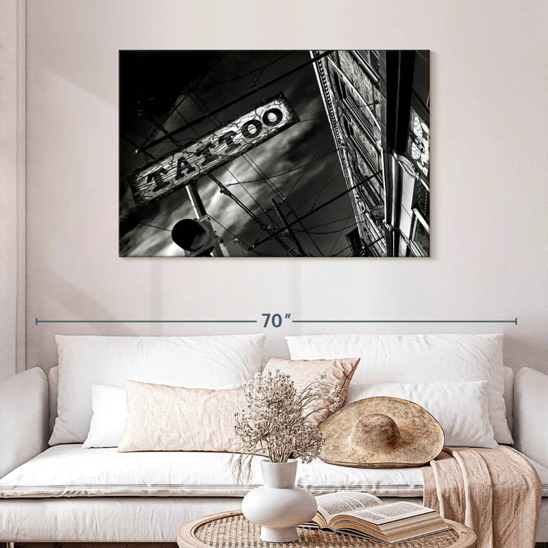 Senne Tattoo Parlor, 30" H x 45" W