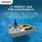 Sunjoy Wicker Floating Tray 36x24 inch Aluminum Frame Pool Tray Swimming Floating Serving Tray for Drinks, Snacks, and Essentials-88202095