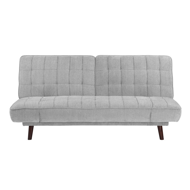 Meiah Convertible Sofa, Silver Gray