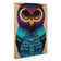 XC1022-1622X Colourful Owl Art No.5 Abstract - Wrapped Canvas Print