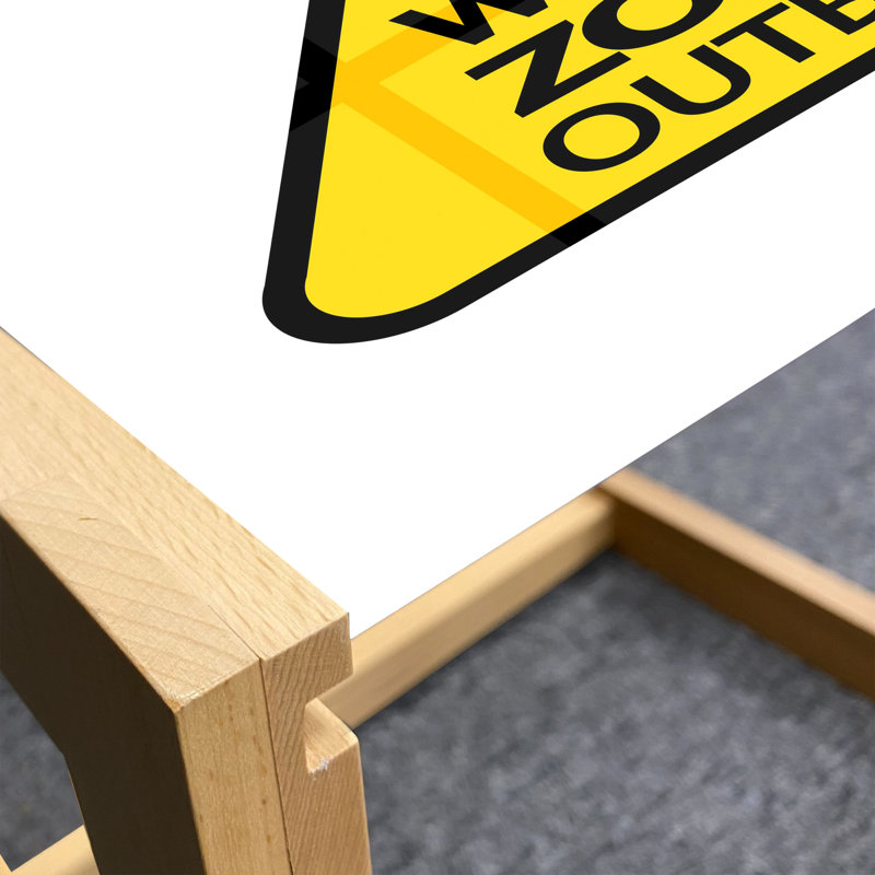 Brandy Sled Coffee Table, 40cm H x 74cm W x 62cm D