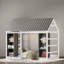 Lit Floor House avec 2 armoires autoportantes-1986663071