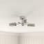 Nevaeh Glass Semi Flush Mount-13189310