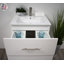 Ensemble de meuble-lavabo mural simple 30 po Agustiniano-1536927327
