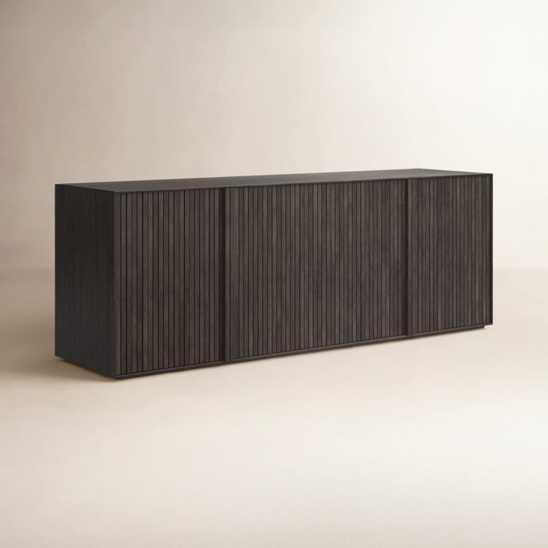 Claribel 82'' Sideboard, Smoked Black