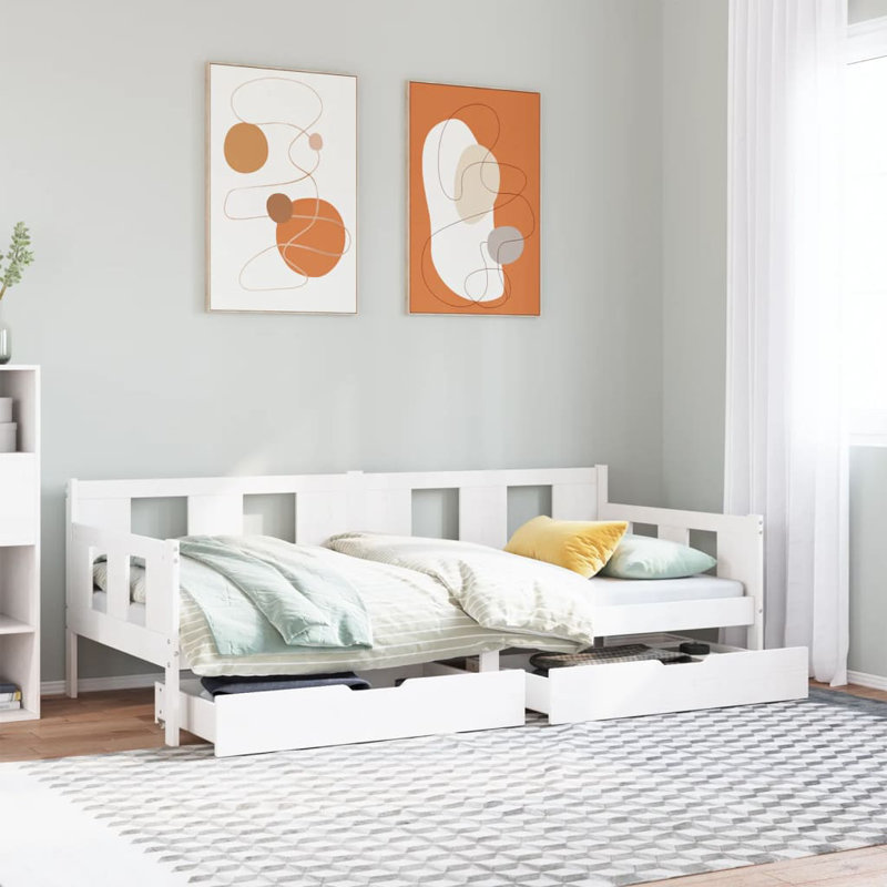 Crewellwalk Solid Wood Daybed, European Single (90 x 200cm)