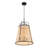 3-Light Airy Woven Cone Pendant-870312920