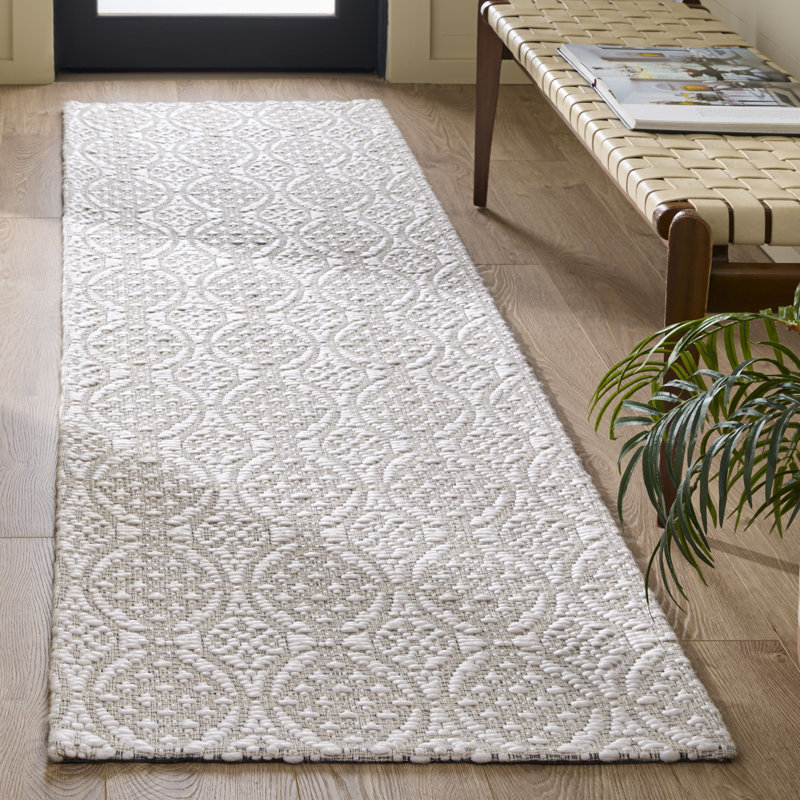 Marbella 331 Hand Woven Performance Geometric Rug, Runner 2'3" x 8'