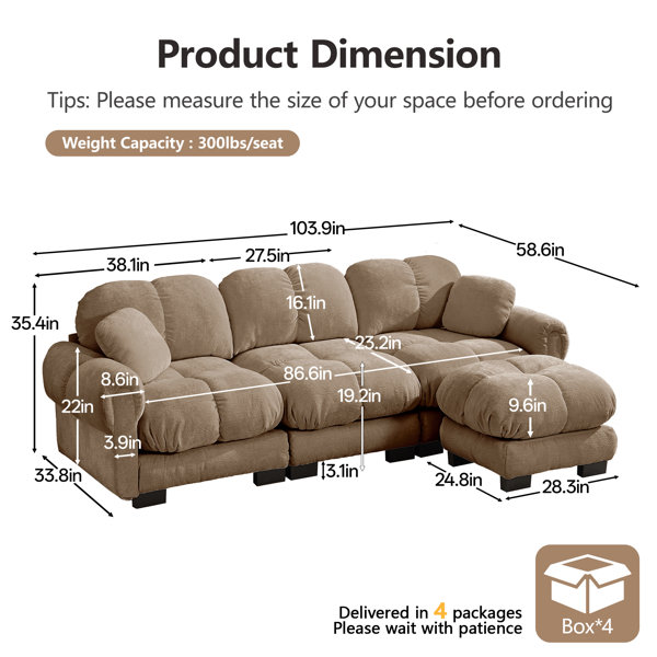 Dimensions du produit