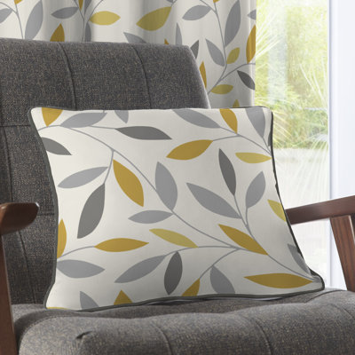 Floral Square Cushion Cover