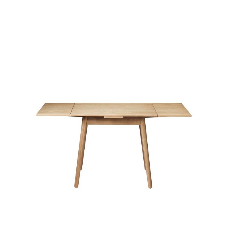 C35A Square Oak Dining Table, Nature