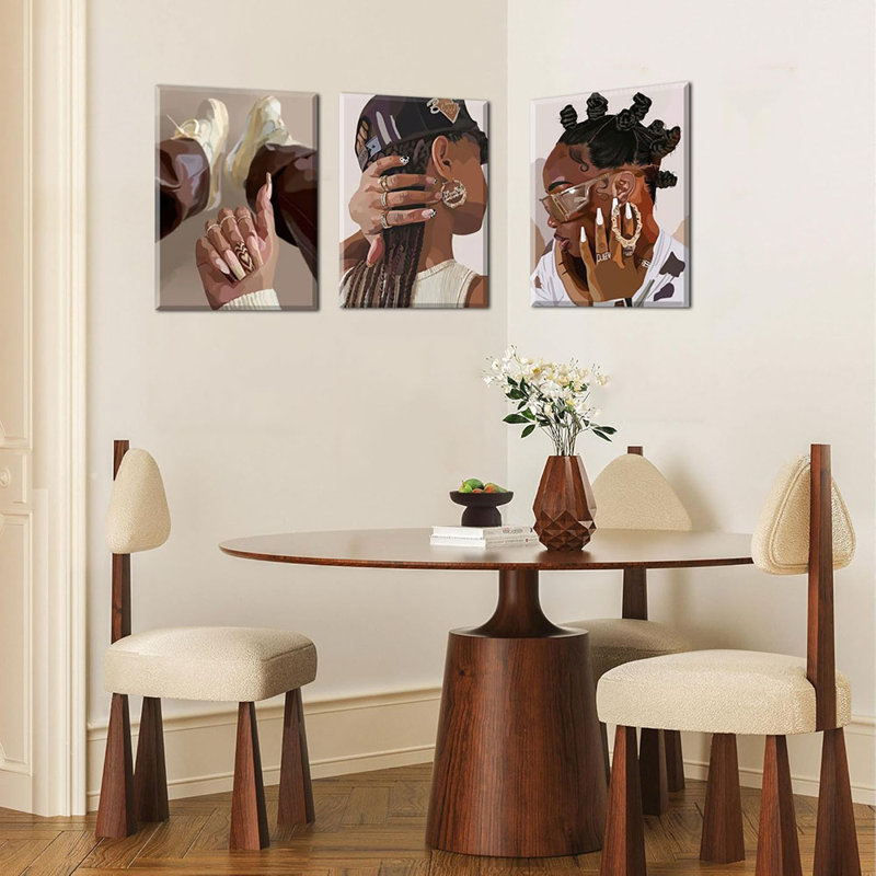 3 Piece Wrapped Canvas Print