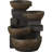Weather Resistant Cascade Fountain with Lights