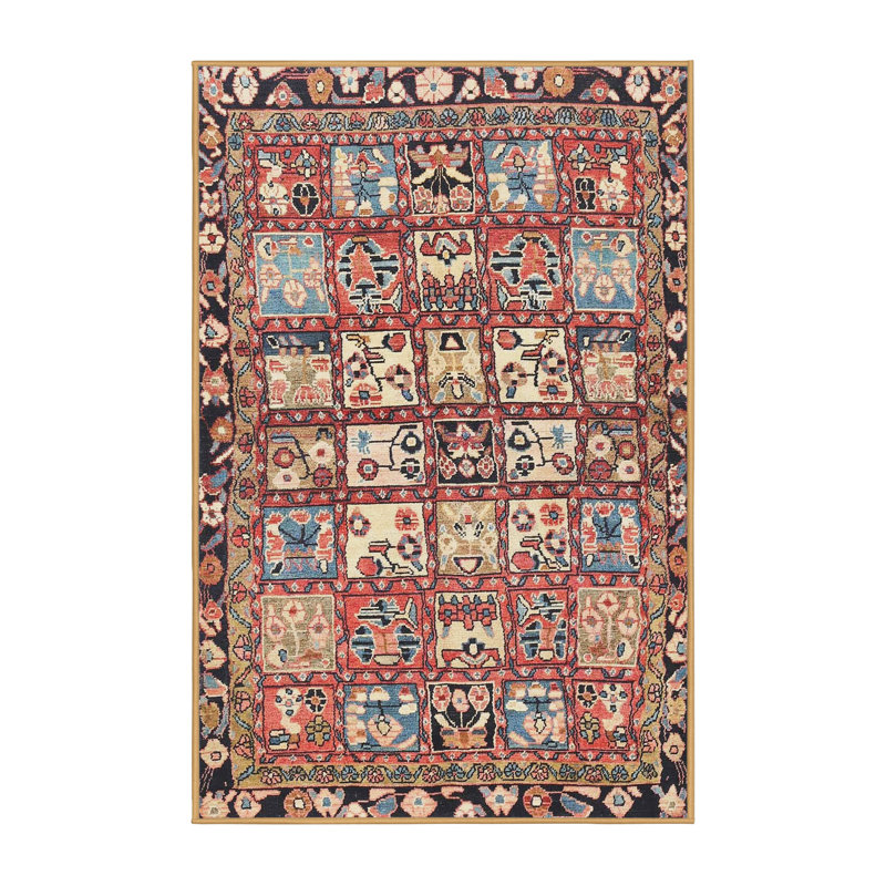 Oriental Indoor Rug, Rectangle 2' x 4'