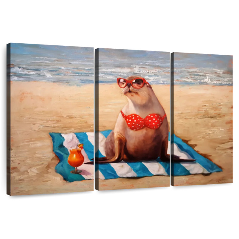 Brampt Beached, 48" H x 74" W