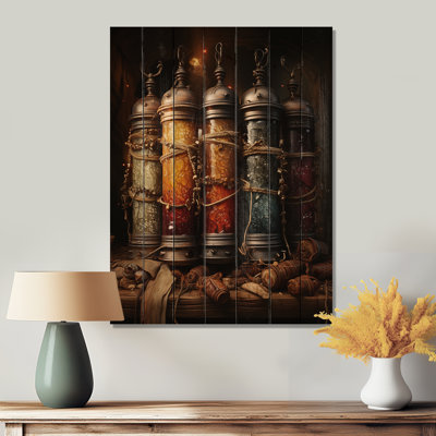Rouleaux de la Torah hébreu - impression sans cadre sur bois