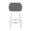 Tabouret de comptoir à hauteur fixe avec pivot-847905663