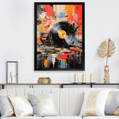 Vinyl Record Vinyl Fusion II - Vinyl Records Wall Art
