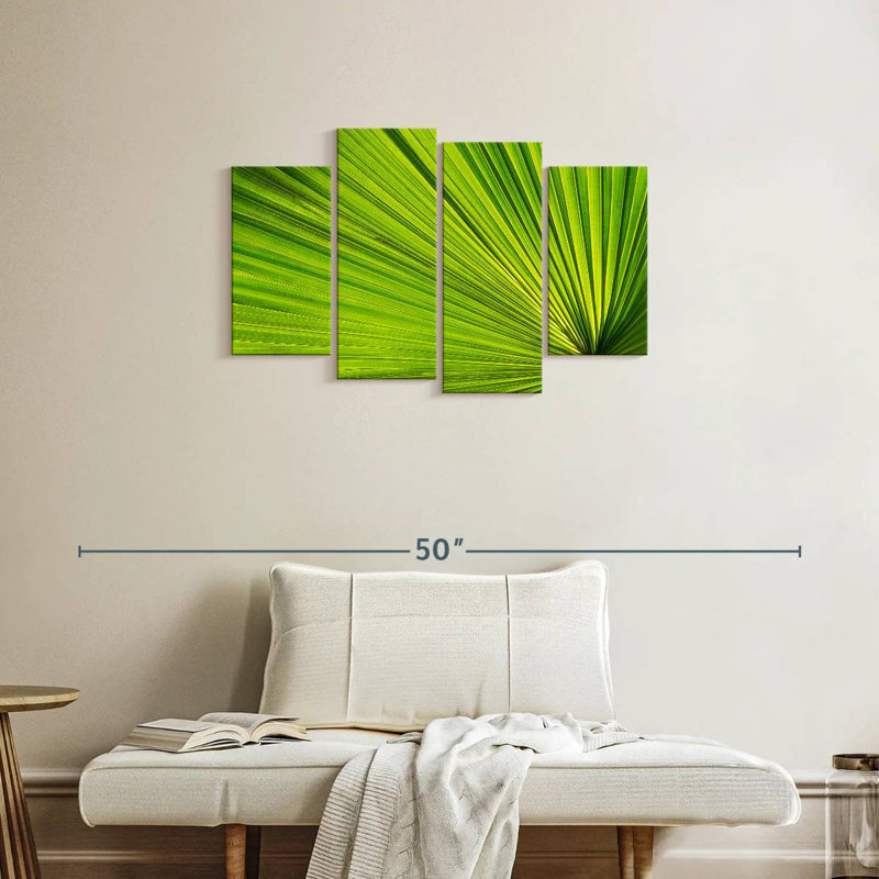 Harnek Fan Palm Leaf, 22" H x 36" W