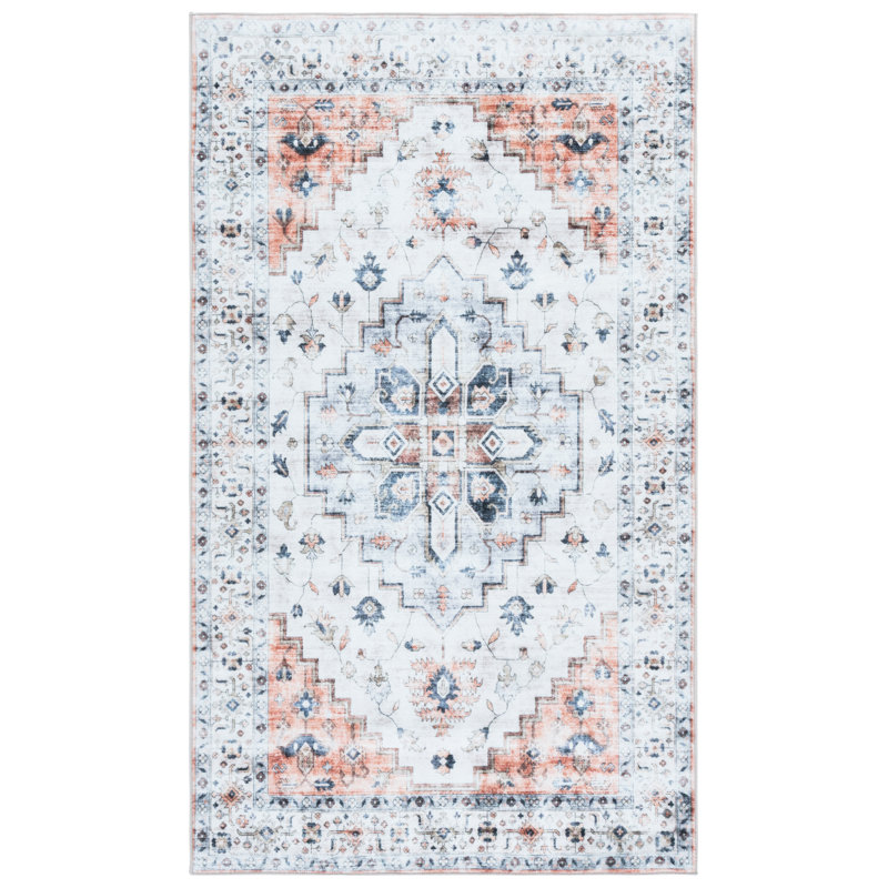 Msrw Arizona 109 Performance Machine Washable Oriental Rug, Rectangle 3' x 5'