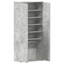 Shoe Cabinet With Door 80 X 39 X 180 Cm Engineered Wood-1658195570