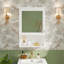Wall Mounted, Storage With Mirror, Modern Style, + Metal, Space - Saving, Dressing Room Mirrored Cabinet, White, Small Spaces