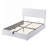 Wood Platformbed with Vertical All-in-One Cabinet and 4 Drawers on each side-261580540-264057970