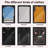 HomCom Jersey 23.6'' W 2.7'' D Manufactured Wood Jersey Case