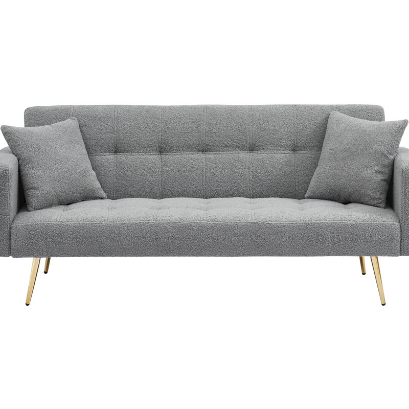 Canapé-lit 71,7 po, Gris