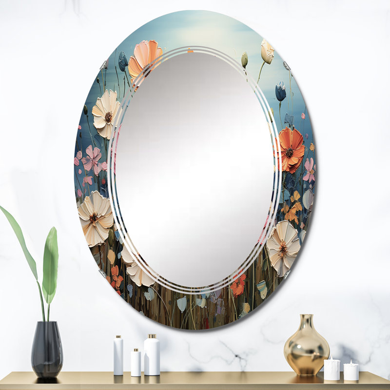 Zeven Oval Mirror, 36" x 24"