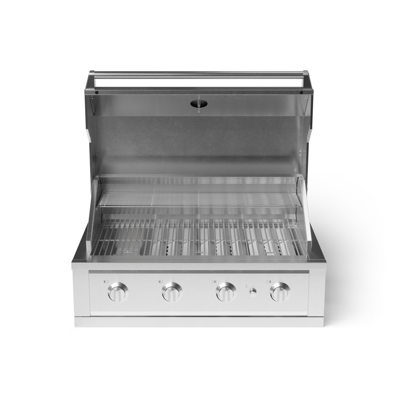 Barbecue d'extérieur Performance Performance en acier inoxydable, 40 pouces, Propane liquide