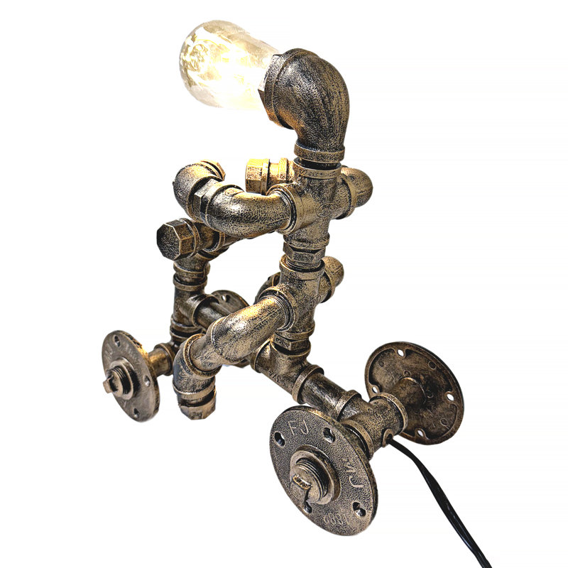 Lampe fantaisie en métal Joktan