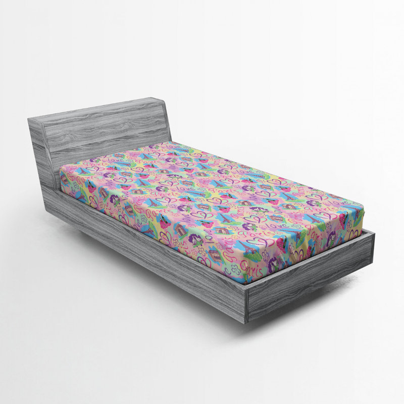 Microfiber Fitted Sheet, Twin Fitted Sheet